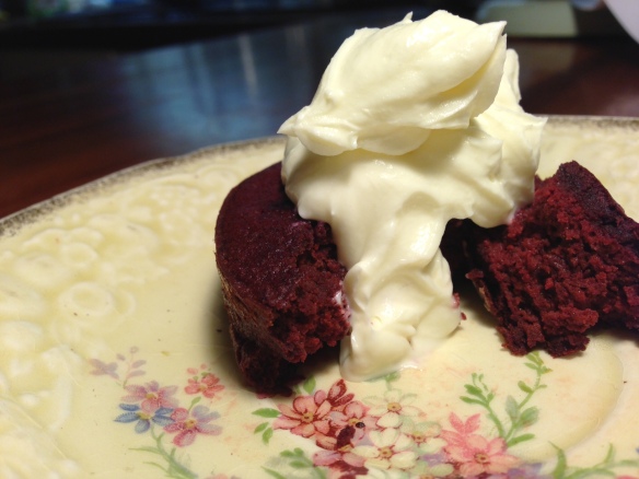 Sugar free Red Velvet cup cakes